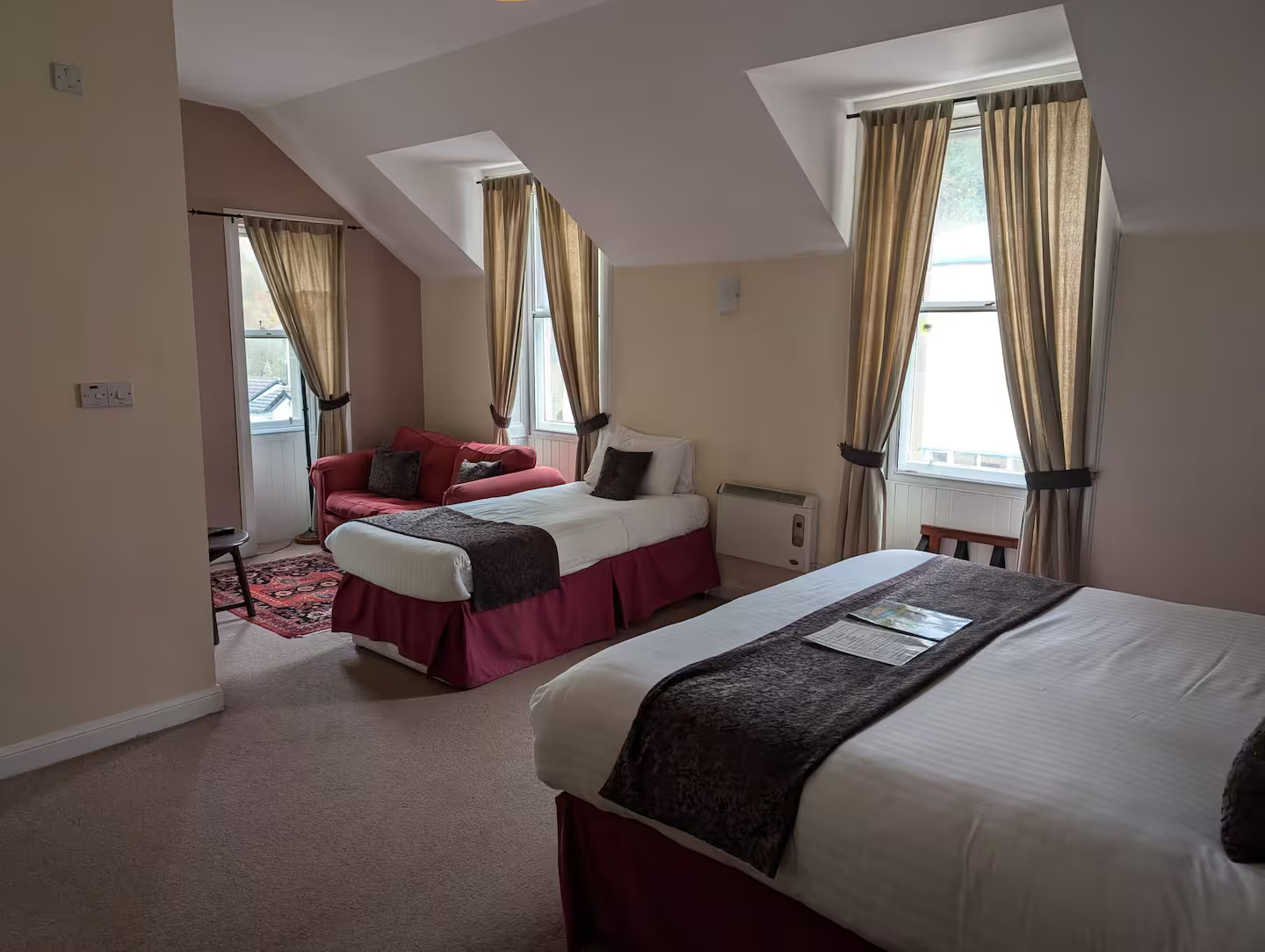 A family room at The Gordon Arms Hotel